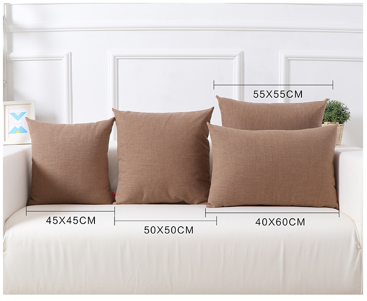 Bông gối con ghế tựa lưng phòng khách rộng với giường sofa hình chữ nhật rắn Bắc Âu eo đệm bằng gối - Trở lại đệm / Bolsters chăn gối 2 trong 1 cho bé