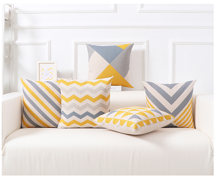 Trên gối bông bìa sofa đệm trải giường đệm tựa lưng đệm văn phòng xe eo với Bắc Âu - Trở lại đệm / Bolsters gối kèm chăn 2 trong 1