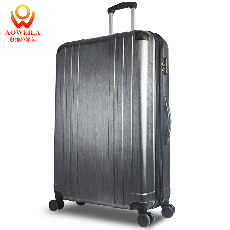 aoweila/奧維拉拉桿箱萬向輪行李箱男女32寸旅行箱超拉絲托運(yùn)箱大號(hào)密碼箱子新潮