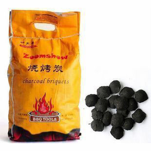 3KG barbecue charcoal wood via charcoal smoke-free charcoal field oven Barbecue Charcoal Mechanism Charcoal