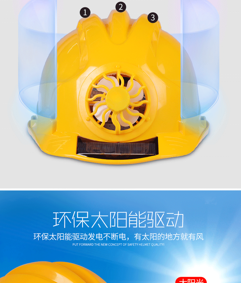 Фанаты Cap 国标风扇安全帽工地太阳能多功能充电带灯帽子夏季空调防砸头盔男 shield