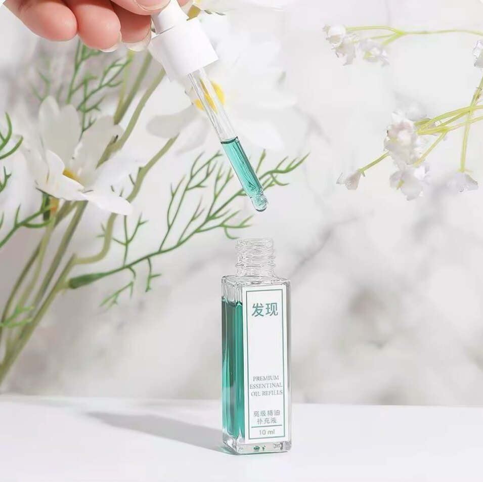Langlong Refill Liquid Car Air Freshener Essential Oil Pendant 10ml for Car Use, Long-lasting Light Scent Perfume by Bit Logic
