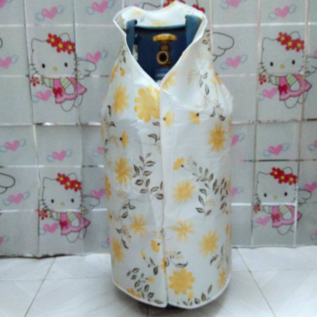 Bếp Phòng tắm chai khí bình xăng bụi che che chống thấm bụi kem chống nắng vải chai khí bao phủ bảo vệ ô - Bảo vệ bụi áo trùm máy giặt vải dù