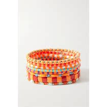 Roxanne Assoulin Colour Therapy enamel gold bracelet with eight strips of 2022 new