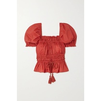 Ulla Johnson Evita panicles parallel crepe stitch poplin womens 2021 new luxury