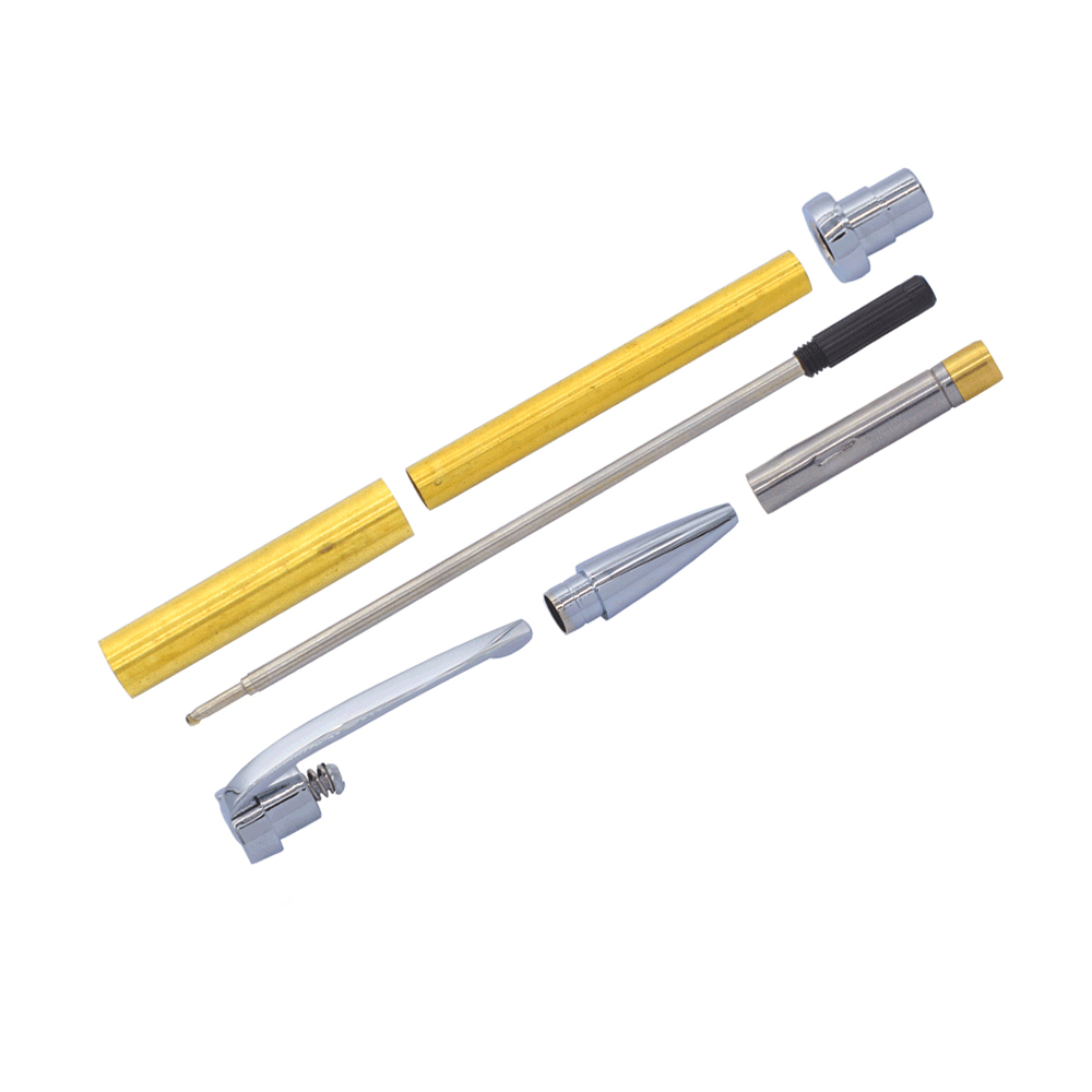 Rizheng BP310# graduation rotating ballpoint pen accessories DIY car rotating wooden pen kit gift high-end pen