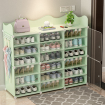 Simple shoe cabinet home door shoe shelf indoor good-looking economical storage artifact multi-layer dustproof shelf