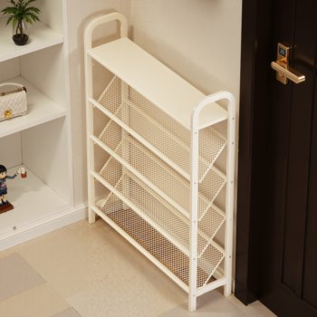 Shoe rack multi-layer household door entrance small narrow and simple