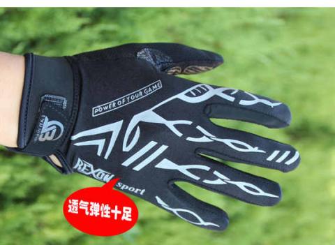 Găng tay đi xe đạp leo núi ngoài trời Găng tay đầy đủ ngón tay Kem chống nắng thoáng khí chống trượt ấm áp đi bộ đường dài mùa hè - Găng tay găng tay bảo hộ