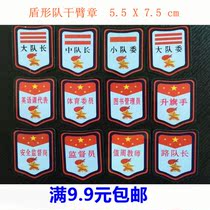 10 Young pioneers cadre logo class cadre armband Primary and secondary school class dry armband PVC shield armband