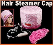 2015 Pink Hair Thermal Treatment Beauty Steamer SPA Cap Hair