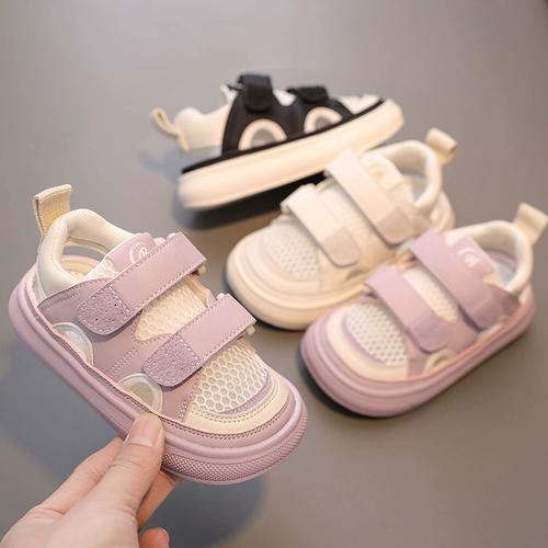 芭芭鸭 Летние детские сандалии, детская спортивная обувь для мальчиков