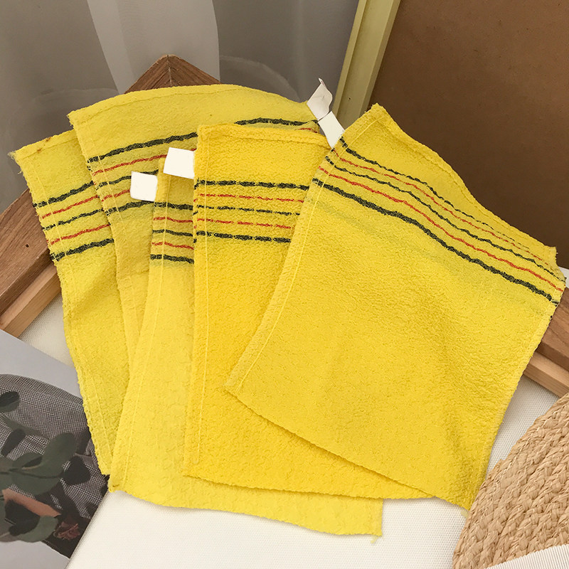 [Take a shot and 5] household nonshedding and dead skin bath towel