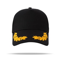 Hip Hop Outdoor Hat Sunscreen Embroidery Duck Tongue Cap Embroidered Wheat Ear Free Custom Logo