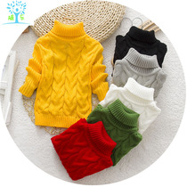 Boy Clothing Boy Girl Sweaters 2020 New Baby Children Autumn winter models Thickened Sleeves Hooded Sweatshirt Sweater