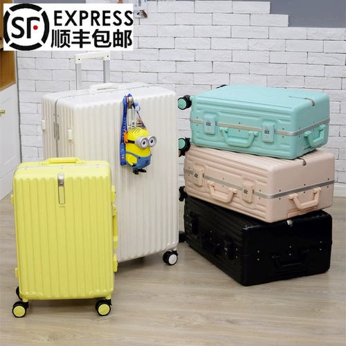 Брендовый универсальный чемодан, популярно в интернете, в корейском стиле
