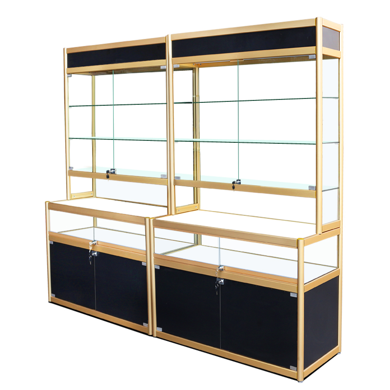 Show Cabinet Glass Products Shelf Jewelry Display Cabinet Makeup