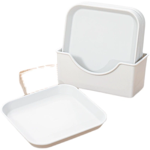 Японская рвота костяного диска домашний обеденный стол мусорная тарелка 6 -Мятч для маленьких тарелок.