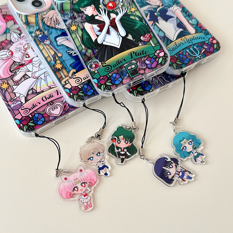 Sailor Moon Gradient Laser Phone Case