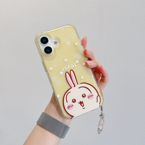 Style 1 — Girls Chiikawa Gradient Glitter iPhone Case