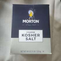 Domestic spot issued Morton Salt Kosher Salt 3 lbs
