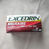 Domestic spot Excedrin Migraine Pain Reliever 300 Caplets