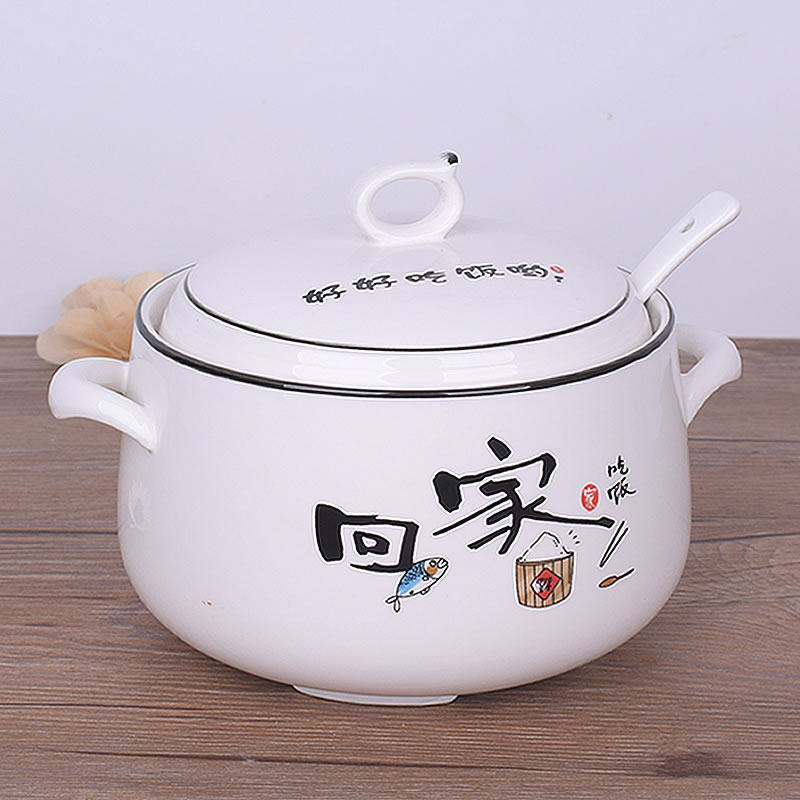 Concort Bottle Ceramics Creative Nordic Wind Salt Can Set Small Pork Tank Kitchen