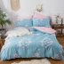 Chăn bông 100% đơn mảnh ký túc xá sinh viên đơn 1,5 mét 1,8m đôi bông trẻ em chăn 200x230 - Quilt Covers