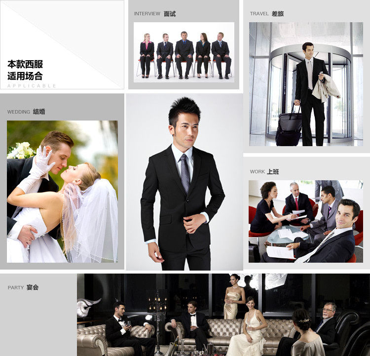 Costume homme en polyester pour automne - Ref 1565058 Image 25