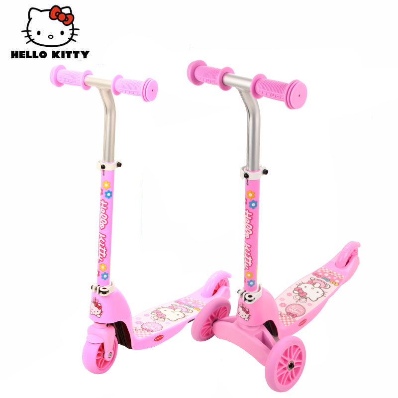 Купить Самокат hellokitty Привет Китти три колеса качели ребенка ...