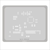 10cmx10cm stainless steel sheet for SMT for brushing solder paste