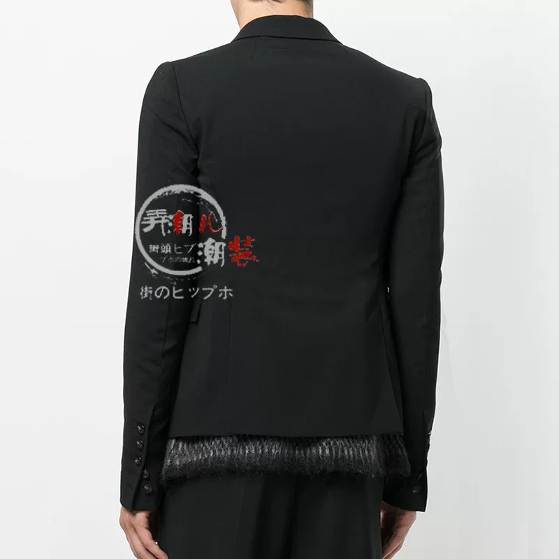 Костюм мужской двубортный удлинённый Slimming Yamamoto Yamamoto Yamamoto
