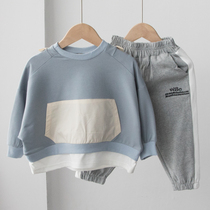 Personality boy clothes long sleeve Korean baby coat 2020 new spring and autumn children Korean version of thin tide childrens clothing