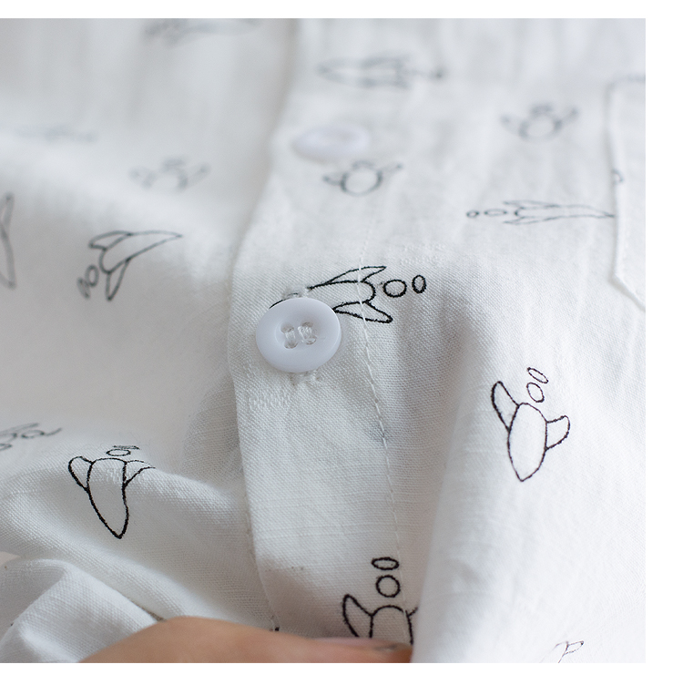Bé trai Áo sơ mi tay ngắn mùa hè Áo sơ mi trẻ em Áo sơ mi trẻ em Áo khoác cotton cho bé Mùa hè Áo đứng cổ áo - Áo sơ mi quần áo trẻ em thu đông 