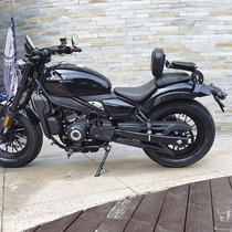 Suitable for Chunfeng 450clc motorcycle modified folding rear backrest Chunfeng 450CLC driver telescopic folding backrest