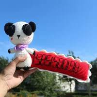 Материалиалы Little Panda номерной знак включают инструменты