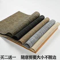 Tea tray tea mat tea mat kung fu tea set accessories tea residue mat bamboo tea mat net tea table waterproof West PVC