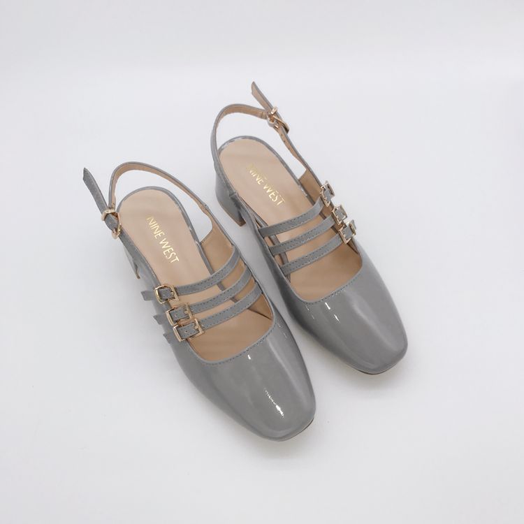 Giày cao gót Mary Jane đế vuông Nhật Bản dày hoang dã với giày nữ cỡ lớn 42 yard 43 yard dép sandal nữ