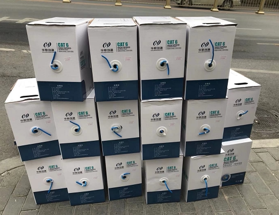 Hualian Chuangtong Category 6 Oxygen-Free Copper Network Route Category 6 Gigabit Network Route Category 6 Unshielded Twisted Pair Network Route