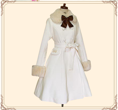 taobao agent Retro demi-season elite woolen coat for princess, fitted