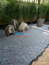 Japanese garden Dry landscape landscaping sand and stone Natural gray small stone White stone washed stone Paving small stone