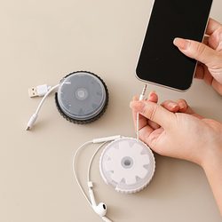 다기능 원형 스토리지 박스 와이어 스토리지 박스