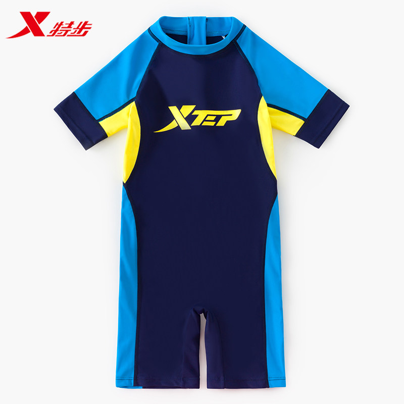 Children's swimsuit summer big children's swimming trunks baby boy quick-drying sun protection one-piece 2021 new boys' swimsuit