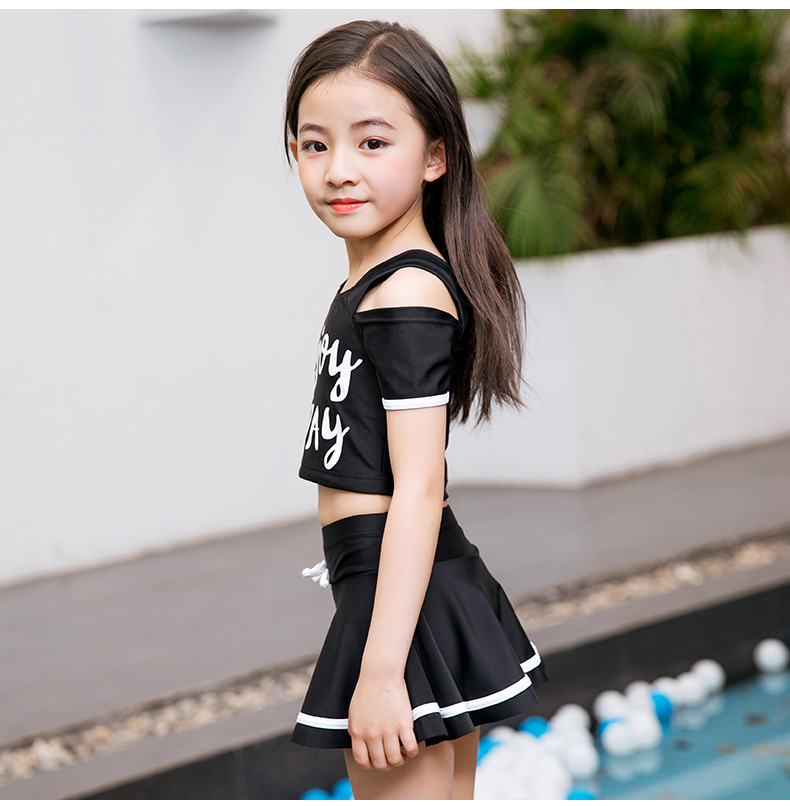 Đồ bơi cho trẻ em gái Big Boy Split Princess Váy Spa Đồ bơi cho bé gái Đồ bơi nữ bảo thủ - Bộ đồ bơi của Kid bikini trẻ con