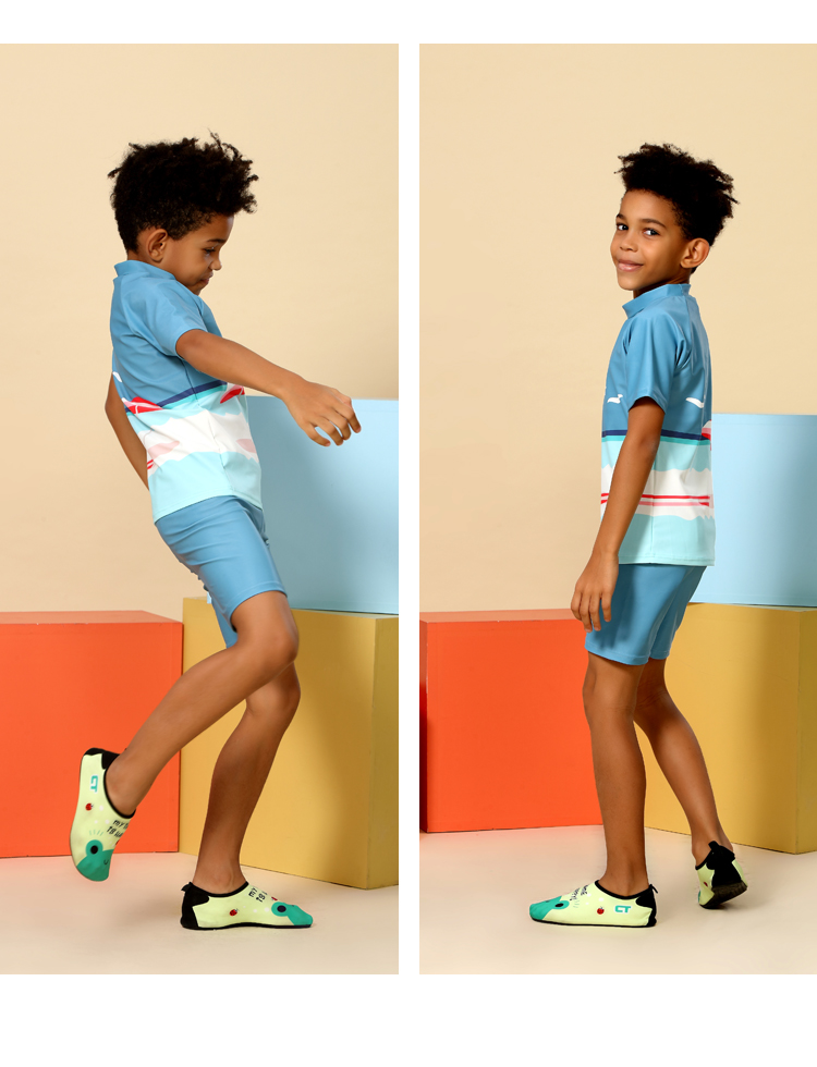 PRIDONNA2019 áo tắm trẻ em mới cho bé trai áo tắm liền kề áo tắm cho bé - Bộ đồ bơi của Kid mua do boi cho be