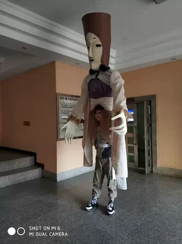 Костюм, кукла для парков развлечений, популярно в интернете, xэллоуин, делается под заказ