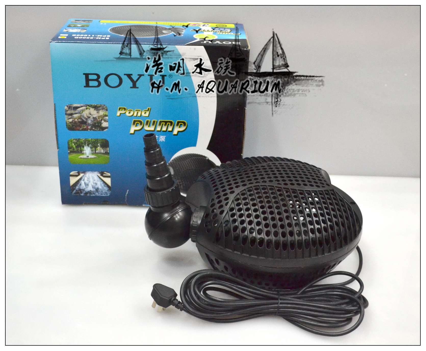 BOYU Boyu SPM-5500D 11000D submersible pump of large fish pool water pump pumped submersible pump mine pump