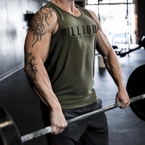 4Miilionaires mens quick-drying vest sleeveless CROSSFIT exclusive sports t-shirt