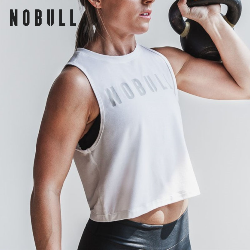 NOBULLMuscleTank sports fitness training women's vest T-shirt Crossfit elastic comfort moisture absorption