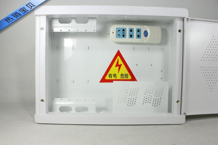 400x300X100mm home decoration with power socket fiber optic box multimedia weak current wiring box empty box